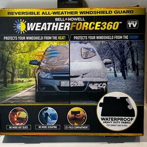 Bell & Howell WeatherForce360 Windshield Guard •NWT
